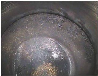 利用HIE系列內(nèi)窺鏡檢測到的發(fā)動機(jī)活塞頂圖片二