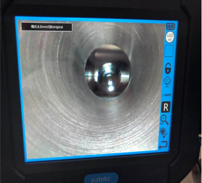 亞泰光電SIE系列工業(yè)內(nèi)窺鏡的檢測效果