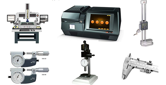 配有專業(yè)先進設(shè)備，擁有三次元測量、ROHS測量儀、測高儀等